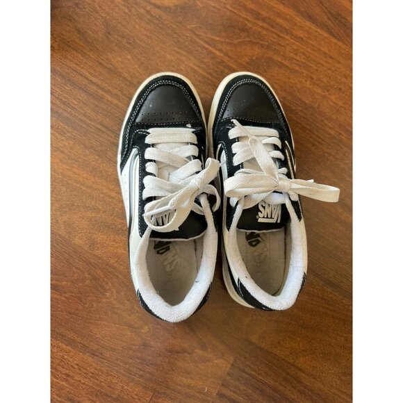Vans Old Skool Style Black White Sneakers Women’s 7 Men’s 5.5 Low Top Skate Shoe - Picture 4 of 7